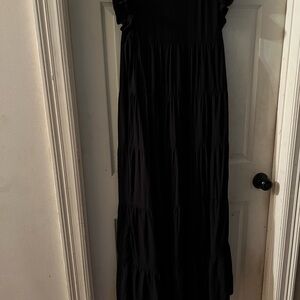 Black Maxi Dress - Designer Is La Ven